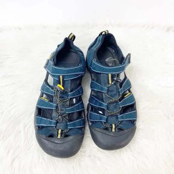 Keen 6 US Youth Blue Strap Hook and Loop Newport H2 Walking Hiking Sandals - Picture 6 of 11